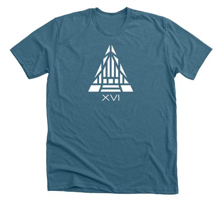 USAFA 2016 reunion shirt, a Heather Deep Teal Premium Unisex Tee