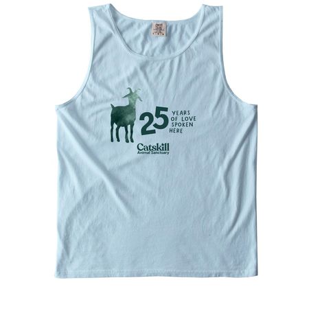 25th Anniversary CAS, a Chambray Comfort Colors Tank Top