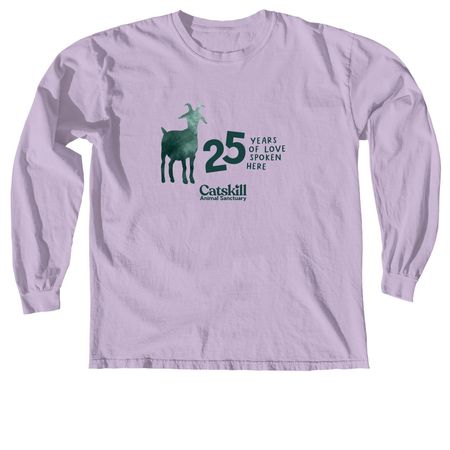 25th Anniversary CAS, a Orchid Comfort Colors Long Sleeve Tee
