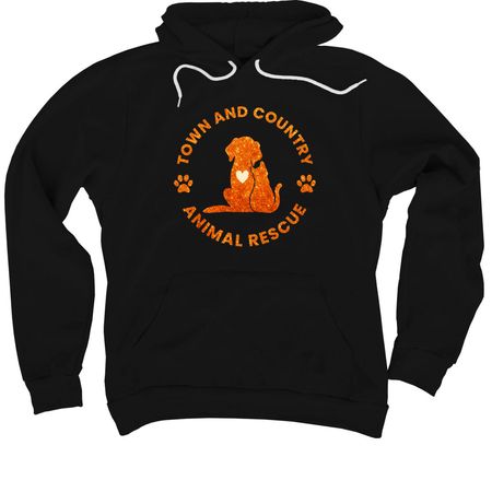 The Life of a Rescue Girl - Cat, a Black Premium Pullover Hoodie