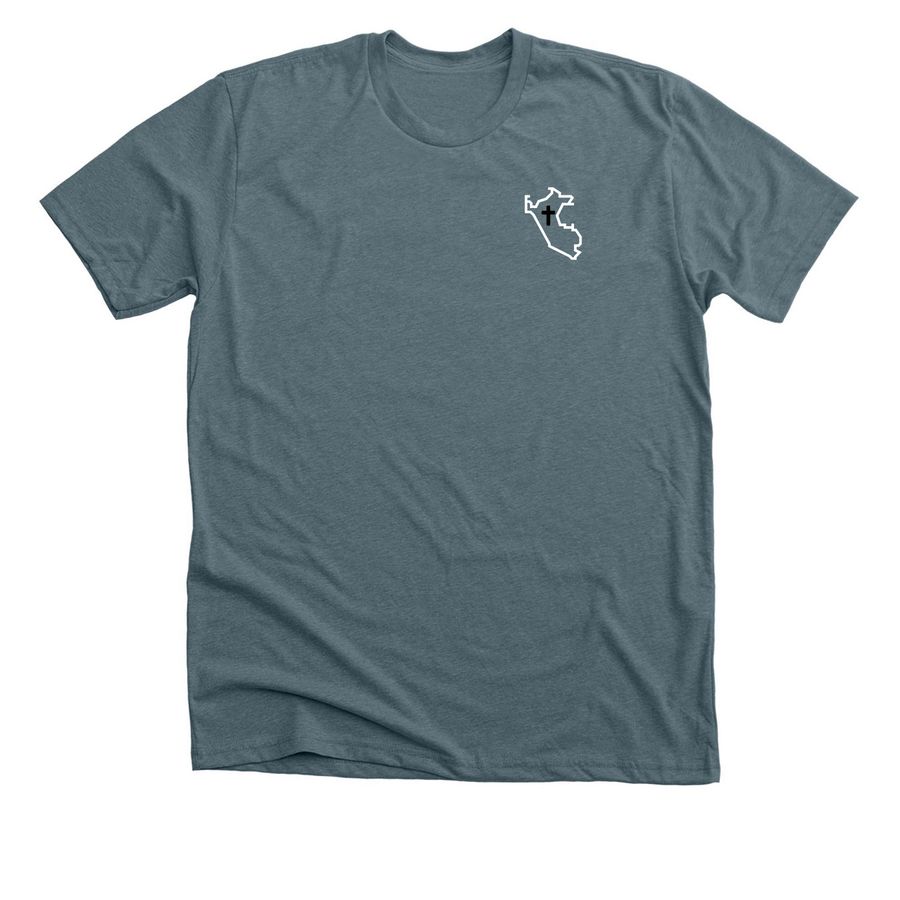 Peru Mission Trip!, a Heather Slate Premium Unisex Tee