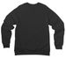 Crewneck Sweatshirt, a Black Premium Raglan Crewneck Sweatshirt (back-view)