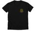 Putting Our Arms Around Our Military Families, a Solid Black Blend Premium V-Neck Tee