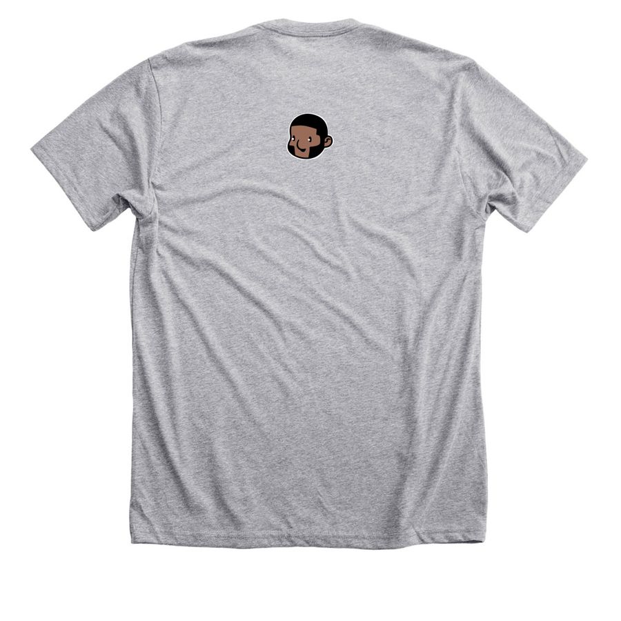 Assemble, a Athletic Heather Premium Unisex Tee (back-view)