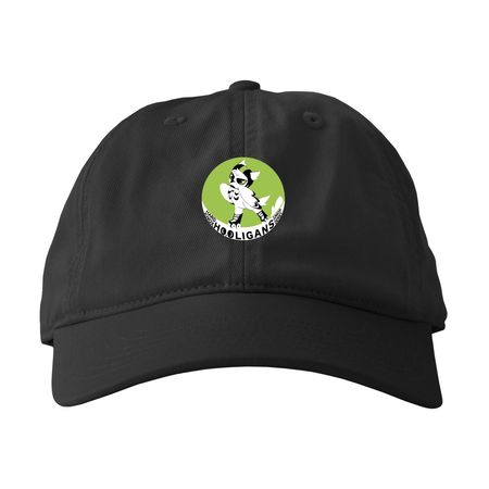 Hats, a Black Printed Eco Baseball Cap