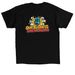 Not That Good Podcast, a Black Classic Unisex Tee (back-view)