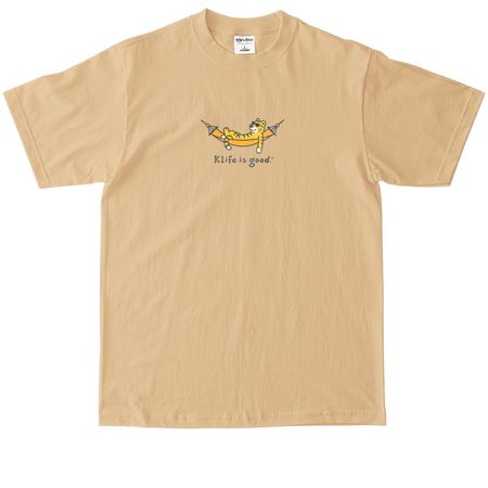 (K)Life is Good, a Khaki Max Heavyweight Tee