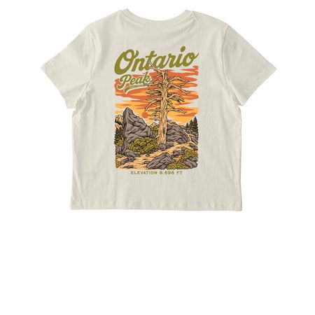 Ontario Peak, a Natural Raw Stanley/Stella Women?s Stella Muser Tee