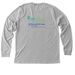 Wyoming Children's Trust Fund & PCA Wyoming, a Athletic Heather Premium Long Sleeve Tee (back-view)