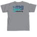 Miles for MG&nbsp;, a Granite Comfort Colors Unisex Tee (back-view)