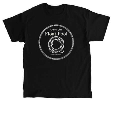 Float Pool Flotation Device, a Black Classic Unisex Tee