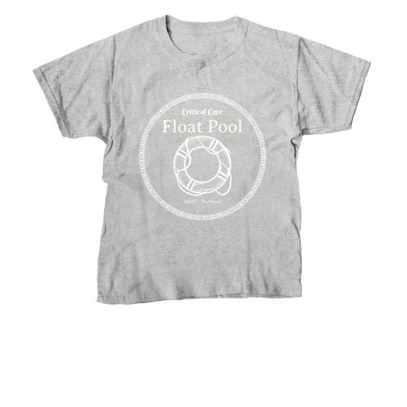 Float Pool Flotation Device, a Sport Grey Youth Unisex Tee