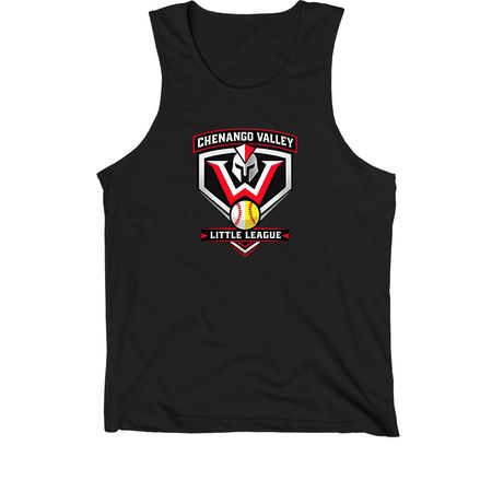 CVLL - New Logo, a Black Premium Cotton Tank