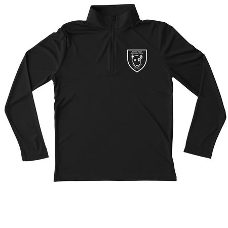 RRRC Got Mischief? Athletic Wear, a Black Youth Performance Quarter Zip Pullover