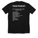 Team Paisley 2026, a Solid Black Blend Premium Unisex Tee (back-view)