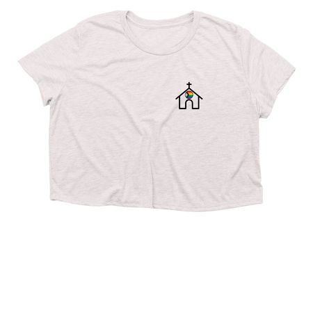 Sanctuary Tees, Hoodies, & Zip-Ups, a Heather Dust Women?s Flowy Cropped Tee