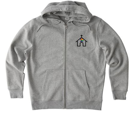 Sanctuary Tees, Hoodies, & Zip-Ups, a Heather Grey Stanley/Stella Unisex Cultivator 2.0 Zip Up Pullover Hoodie
