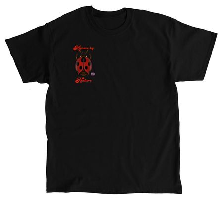 Ladybug Front/Back, a Black Classic Unisex Tee