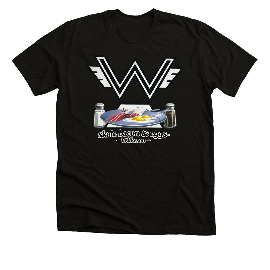 Front Only Design Unisex Adult & Youth, a Solid Black Blend Premium Unisex Tee