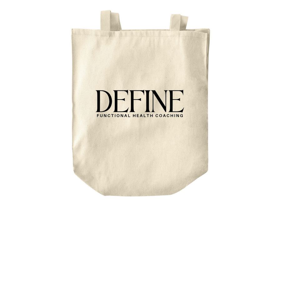 Define Tote, a Natural Over-the-Shoulder Shopping Tote Bag