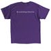 Rett Syndrome Research Fundraiser, a Purple Classic Unisex Tee (back-view)