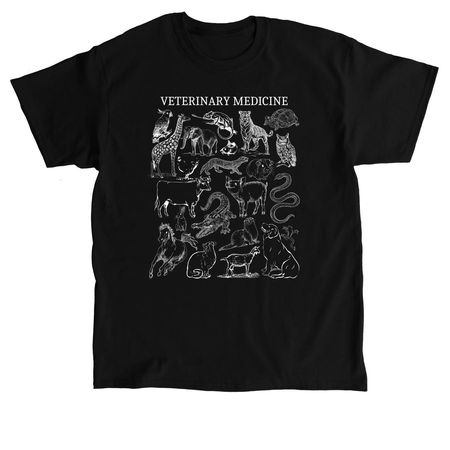 Vet Med - Species&nbsp;, a Black Classic Unisex Tee