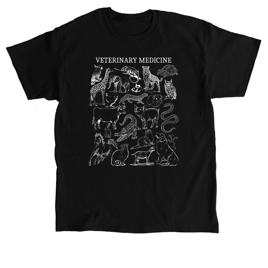 Vet Med - Species&nbsp;, a Black Classic Unisex Tee