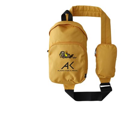 You Otter Get Outside!, a Beehive Grove Sling Bag