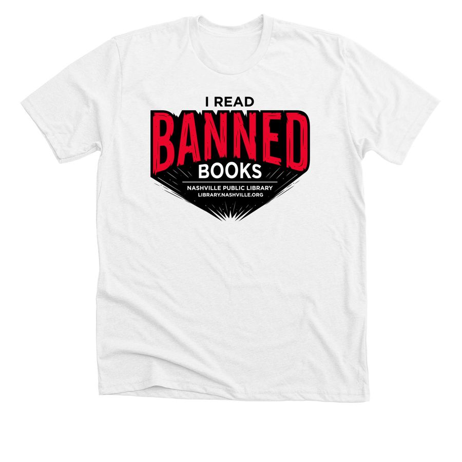 Bookish Bookworm I Read Banned Books with Distressed/Weathered Text Graphic TShirt Bibliophile Banned Stamp Librarian Gift Graphic Tee