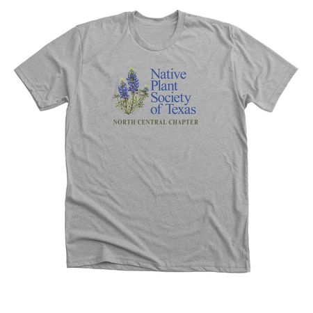 Short Sleeve - No Coneflower - FullColor Logo, a Athletic Heather Premium Unisex Tee