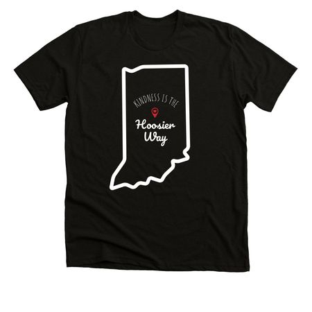 Kindness Collection, a Solid Black Blend Premium Unisex Tee