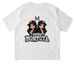 Montoya Twinz 2026 Black Logo, a White Stanley/Stella Unisex Freestyler Heavyweight Tee (back-view)