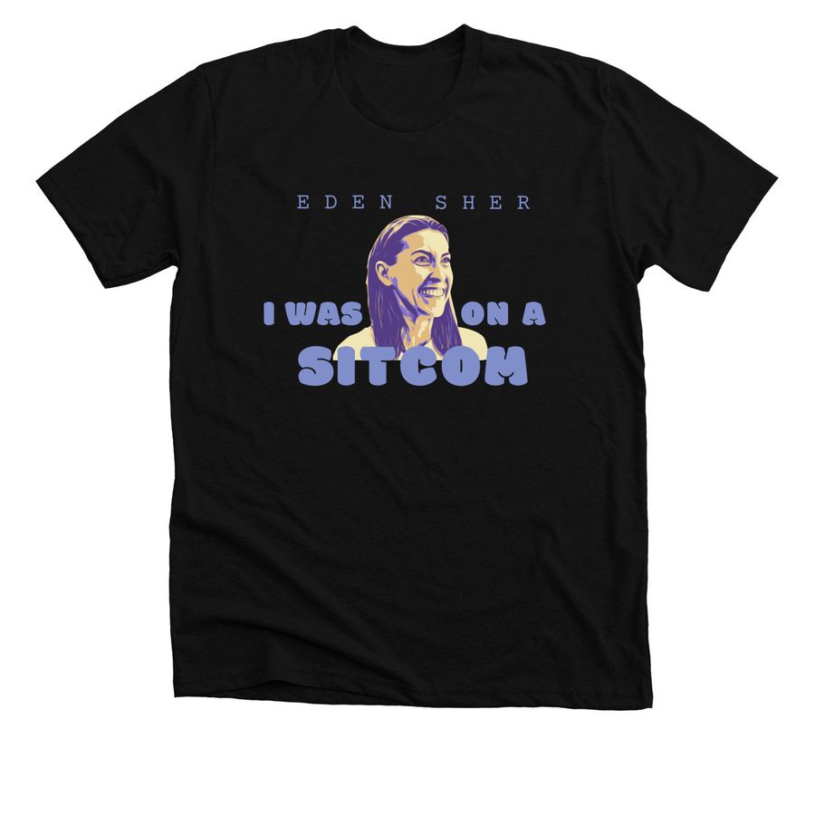 I Was On A Sitcom Tour Merch, a Solid Black Blend Premium Unisex Tee