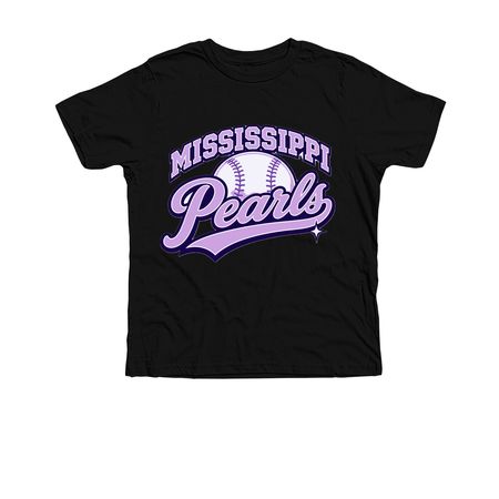 Mississippi Pearls Merch, a Solid Black Blend Premium Youth Tee