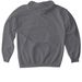 Outreach Hoodie - White Logo, a Charcoal Gildan Softstyle Pullover Hoodie (back-view)