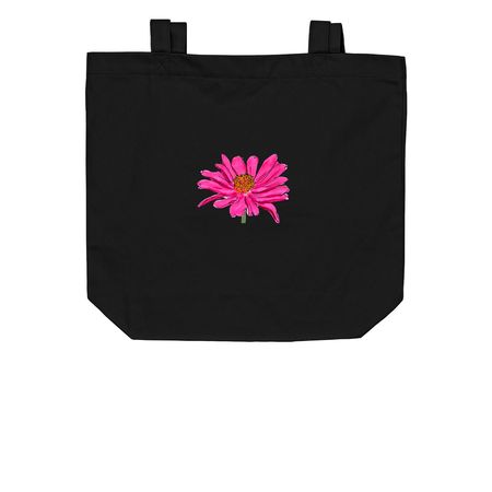 We have to take care of eachother blue tote&nbsp;, a Black Organic Cotton Tote Bag