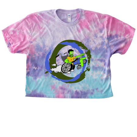 Road to the 2026 September Showcase, a Cotton Candy Women's Tie Dye Cropped Tee