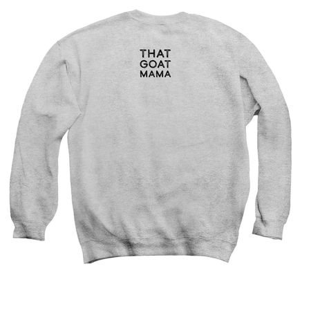 The Herd - Updated ?Kids? on the front, a Sport Grey Crewneck Sweatshirt (back-view)