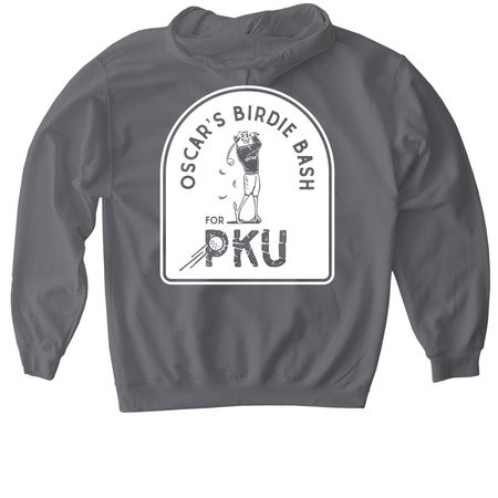 Oscar?s Birdie Bash ? Green Hoodie, a Charcoal Gildan Softstyle Pullover Hoodie