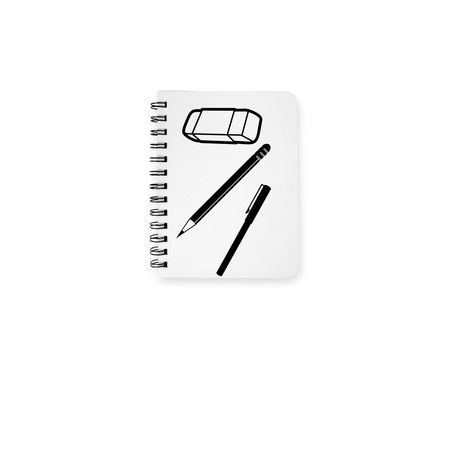 Notebook, a White Spiral Notebook