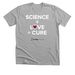 SCIENCE + LOVE = CURE Mason Michels&nbsp;, a Athletic Heather Premium Unisex Tee
