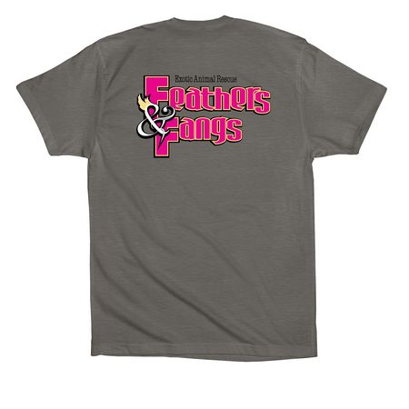 Feather And Fang Shirt, a Storm Premium Cotton Tee (back-view)