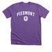 Arched Piedmont Collection, a Heather Team Purple Premium Unisex Tee
