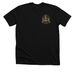 Goldie The Fire Goat, a Solid Black Blend Premium Unisex Tee