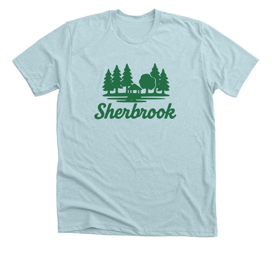 Sherbrook HOA Swag Sale&nbsp;, a Heather Ice Blue Premium Unisex Tee