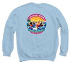 Lib Ladies Social of St Pete, a Light Blue Crewneck Sweatshirt (back-view)