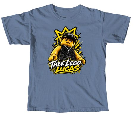 Thee Lego Lucas, a Blue Jean Comfort Colors Unisex Tee