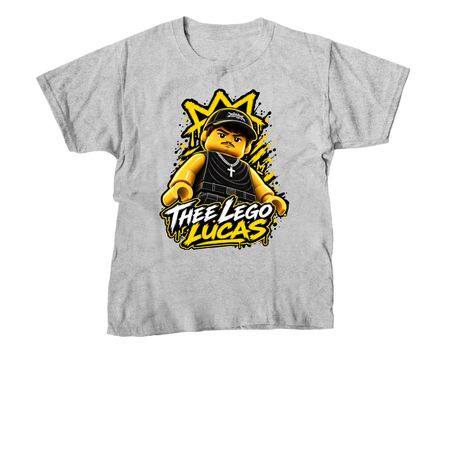Thee Lego Lucas, a Sport Grey Youth Unisex Tee