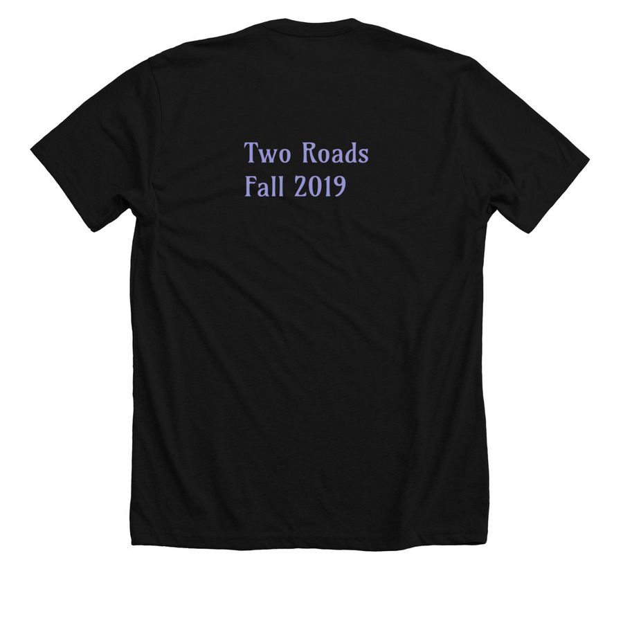 Charlotte's Web presented by Two Roads, a Solid Black Blend Premium Unisex Tee (back-view)