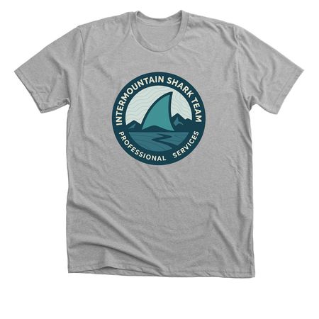 Shark Team Swag, a Athletic Heather Premium Unisex Tee